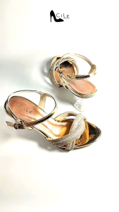 Zea Rose Gold - Sepatu Wanita - Heels Kaca 7cm