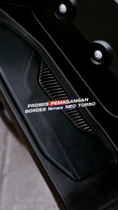 Bordes Protector Nmax NEO TURBO dan Karpet Pelindung Pijakan Motorcycle Exie Art