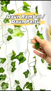 DAUN RAMBAT PALSU PANJANG 24 METER [[ 1 SULUR ]]