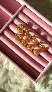 GGOLD แหวนทอง96.5%แท้ 0.5 สลึง ลาย 00151 [G-00594] ผ่อน LazPayLater ได้