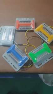 Truck Lori LED Side Lamp LED Lori Lorry 24V Double Colorful Side Light Marker Aksesori Lori Lampu (H Type)