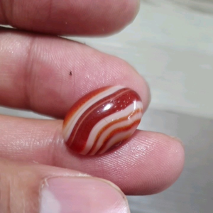 8960*- ĐÁ MÃ NÃO VÂN SỌC (THIÊN NHIÊN )  ĐỎ CAM