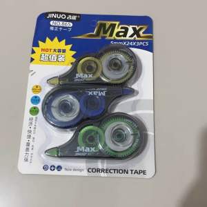 Tipex Kering 865/Correction Tape 24M (isi 3pc)