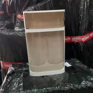 Disposable Paper Cup Holder Company Restaurant Water Dispenser Double Barrel Cup Holder With Storage