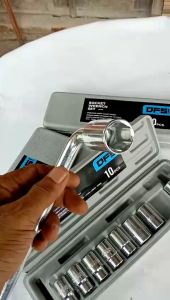 Set Kunci Socket Multifungsi: 10 Pcs (8mm-24mm)