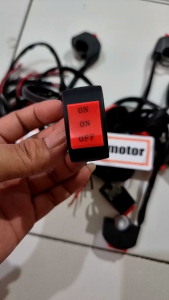 Tombol Saklar On Off 3 Mode Universal Saklar Kanan 3 Mode