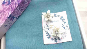 Hijabnur1 - Hampers Hijab Basic Voal + Anting Hijab - Gif Box Handmade