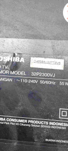 PSU POWER SUPPLY TOSHIBA 32PB201-32P2300VJ