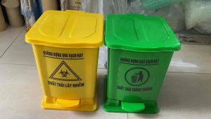 Thùng rác y tế 10Lít đạp chân