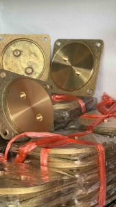 ฝาส้วมทองเหลือง ฝาส้วม 4"นิ้ว ของแท้100% ไม่ขึ้นสนิม รุ่นหนาตราดาว