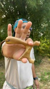 Kerajinan Tangan Kayu model cagak jati