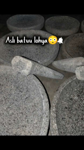 COBEK ULEKAN BATU BESAR / Cobek