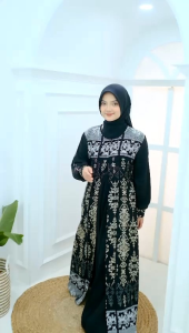 RAISA DREESS BRAND AL FARO // GAMIS ROMPI CRINGKLE TERBARU