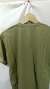 jrstore02 Kaos Oblong Pria Dan Wanita katun kombet 30s Lengan pendek