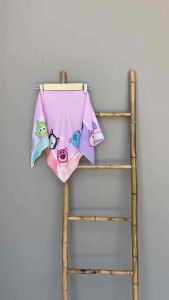 Voal Printing Anak Motif Tsum-Tsum / Hijab Anak Motif Lucu