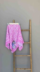 Voal Printing Anak Motif Unicorn Kotak / Hijab Anak Motif Lucu