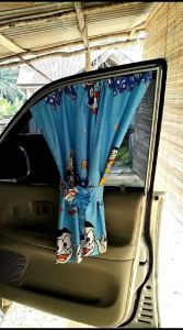 Kain Tirai Gorden Penutup Kaca Mobil Khusus Mobil Pribadi Xenia Carry Inova Sedan Avanza APV Kijang Dan Sejenisnya