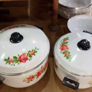 Panci Oriental Stock Pot 50 cm Ideal Kedawung  Porcelain Enamel on Steel 30/50cm