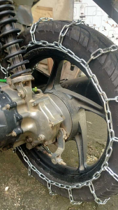 rantai ban motor metik anti selip pul galvanis ring 14