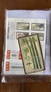 Four Season Flowers 49x86cm each 11Count Stamped Aida Cloth Purpleknows Cross Stitch Printed Fabric COMPLETE SET Pattern Handmade Craft Needlework Home Decoration Ready Stock Fast Shipping