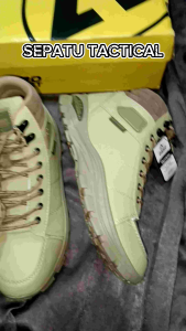Sepatu Aerostreet Outdoor Tactical Original 39-44 // Krem // Hitam // Army // Sepatu Outdoor Murah Bagus
