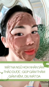 Bột Đắp Mặt Thảo Dược Ngũ Hoa Phục Hồi Da Yếu Giảm Mụn Thâm Sạm Trắng Mịn Da