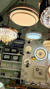 42 Inch Invisible Ceiling Fan with 3 Colour LED light (Remote Control)