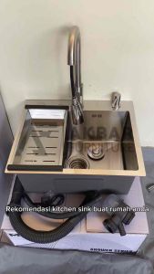 Bak Cuci Piring Stainless 1 Lubang: Sink Kitchen Berkualitas
