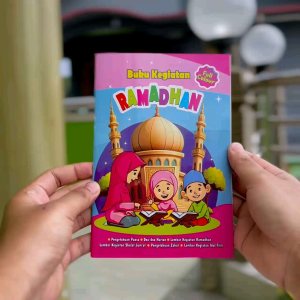 Buku Kegiatan Ramadhan Anak Full Color (B55) Buku Lembar Aktivitas Ramadhan