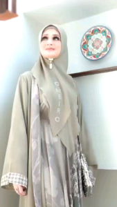 (8x) QUEEN BEYZA SERIES Set Gamis Outer Origina l By Omeiro - Nazra.Sha