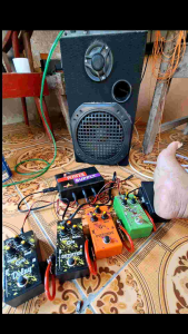 Efek Gitar Pedal Wahh Wahh Bonus Soket Batrai