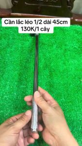 Cần siết lắc léo đầu xoay 180 độ hệ 1/2"  Thép Crv chịu được mô men xoắn lớn chống gỉ sét cần lắc mở ốc