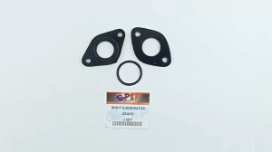 Bonit Karburator GRAND (set atas - bawah) - Ebonit Fiber Karbu Manipul PRIMA / SUPRA / LEGENDA