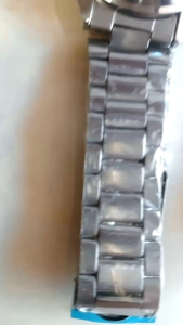 {Abbasy watch}Jam Tangan Strap Rantai Silver Fitur Tanggal Aktif Couple Dan Satuan-Jam Tangan Pria Wanita Elegant