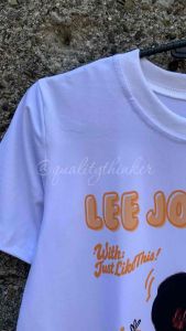 Quality Thinker LEE JONG SUK WITH: JUST LIKE THIS TOUR INSPIRED ROUNDNECK TSHIRT