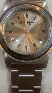 Đồng hồ namnữ SUPER HAKKA máy Orient 1 chân kính(1 Jewel) size 33mm 1 lịch full thépdây thép không gỉ dài 175cm sản phẩm có xước kính và khung máy cần đánh bóng spa thêm