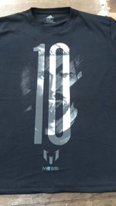 Kaos T shirt Lionel Messi no 10 distro bola
