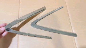 End Pilar Honda Hrv 2015 2017 2019 2020 2021 Pillar Cover Chrome