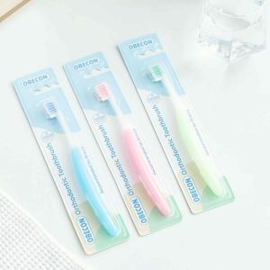 OBECON แปรงสีฟัน สำหรับคนจัดฟัน สีฟ้า 1 ด้าม รุ่นเบรสทู B2