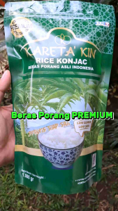 PREMIUM Quality KARETA KIN Beras Diet Porang 1Kg Shirataki Konjac Rice Non Fukumi