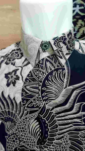 Kemeja Batik Pria Premium BARAMUKTI Slimfit & Lapis Furing