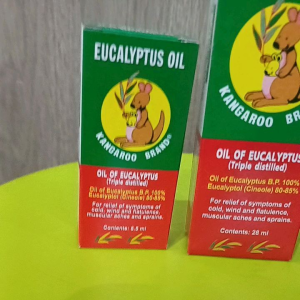 KANGAROO EUCALYPTUS OIL (MINYAK KAYU PUTIH) ASSORTED SIZE