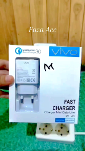 CHARGER VIVO ORIGINAL ASLI 100% 18 WATT ORI S1 PRO FAST CHARGING/DUAL MESIN MICRO USB/TYPE C/TEPSI/ HIGH QUALITY BAWAAN CABUTAN HP CASAN/18W/KABEL DATA ADAPTOR/KEPALA CASAN/BK0720