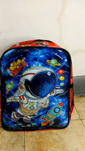 RANSEL ANAK TAS ANAK EMBOSH BERLED LAKI-LAKI USIA 1-3 TAHUN