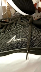 Sepatu Sekolah Sneakers ANDO BSC 325 Full Black Size 37-40