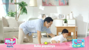 Baby Happy L28 Body Fit Pants Popok Anak Dan Bayi Size L - 28 Pcs