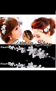 เครื่องประดับผมเจ้าสาวเครื่องประดับผมแฟชั่นลูกปัดไข่มุก