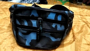 tas selempang pria waterproof kekinian murah dengan 7 resleting