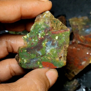 batu akik lumut trenggalek super HQ / bahan batu lumut trenggalek super HQ motif pemandangan / batu lumut trenggalek
