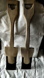 SEKOP INJAK LEMPAK PUPUKAN GAGANG KAYU - SEKOP PAPAK - LENCEK ALAT PEMBUAT GALENGAN SAWAH